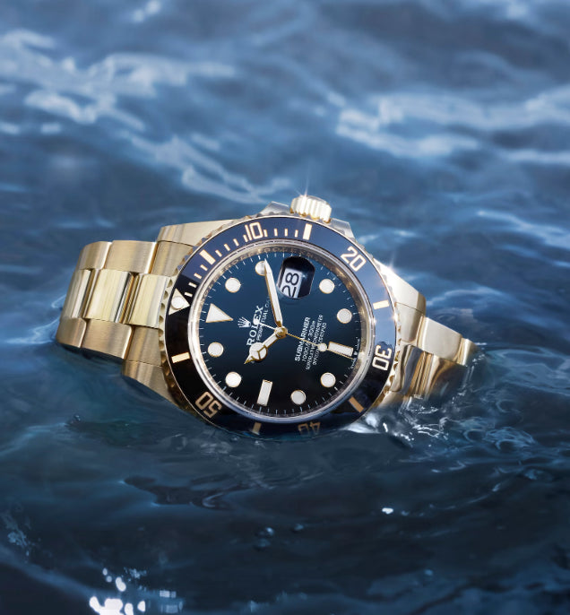 The Davis Cup tennis champion Jannik Sinner and the Rolex Submariner